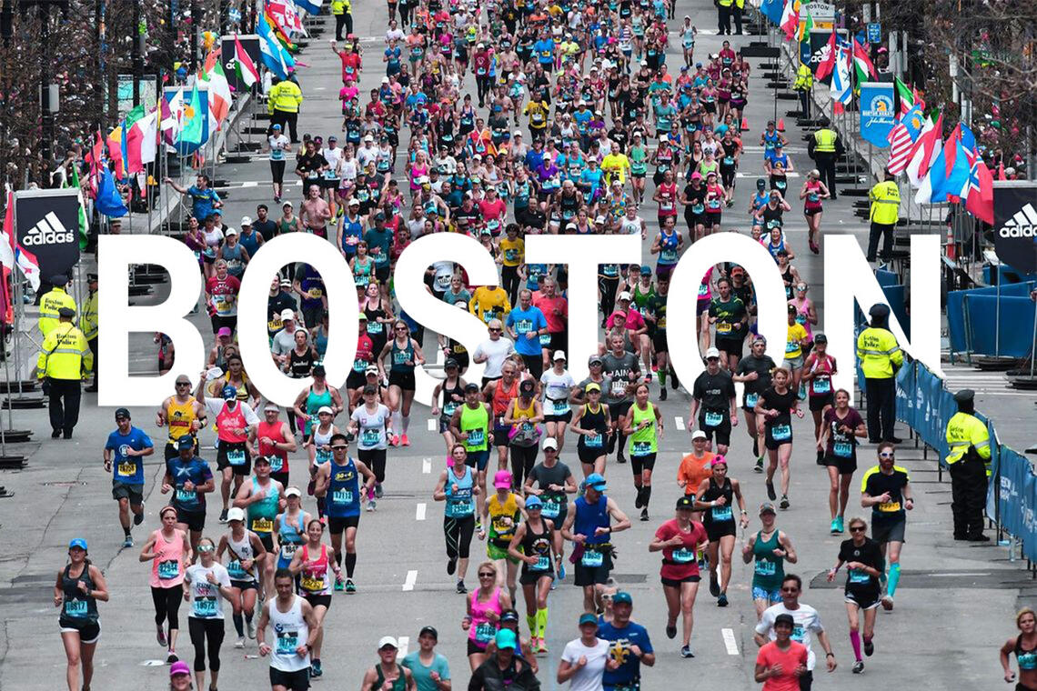 Det er klart for en ny utgave av Boston Maraton. (Foto: Arrangøren / Bruce Wodder - Redigert av Tom-Arild Hansen/Kondis)