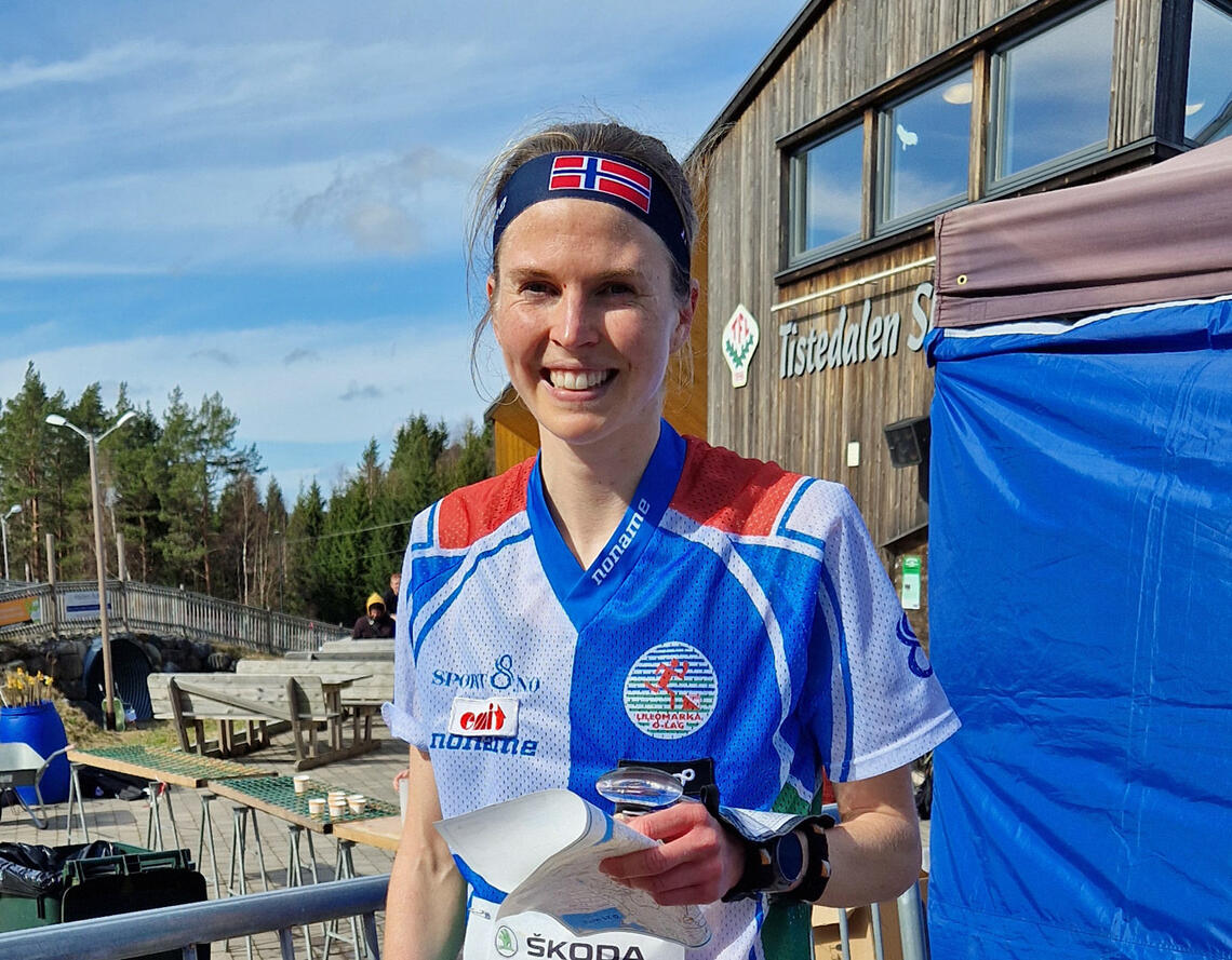Andrine Benjaminsen, Lillomarka. (Foto: Stein Arne Negård)