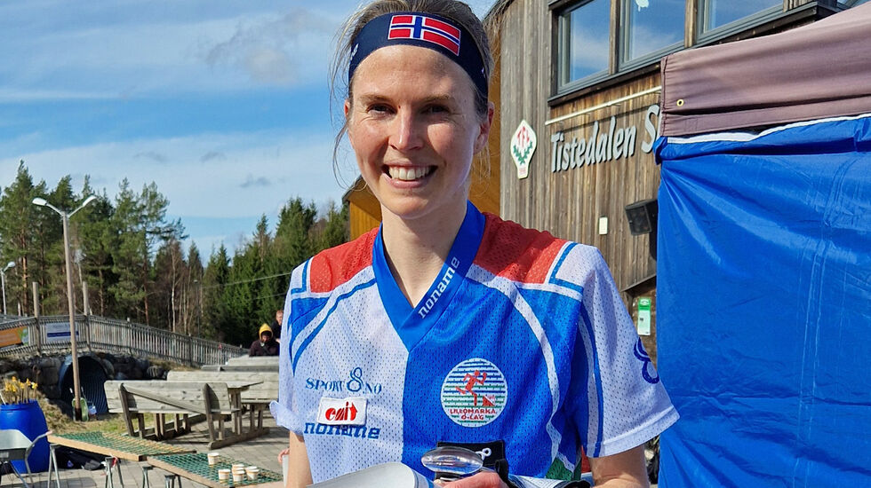 Andrine Benjaminsen, Lillomarka. (Foto: Stein Arne Negård)