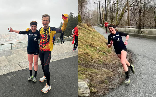 Eli Anne Dvergsdal og Christian Prestegård er begge navn som klinger godt sammen med begrepet motbakkeløp. (Alle foto: arrangør)
