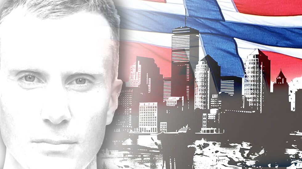 Sondre Nordstad Moen var en av mange norske løpere i Boston. (Foto av Sondre: Arne Dag Myking. Illustrasjon: Tom-Arild Hansen)