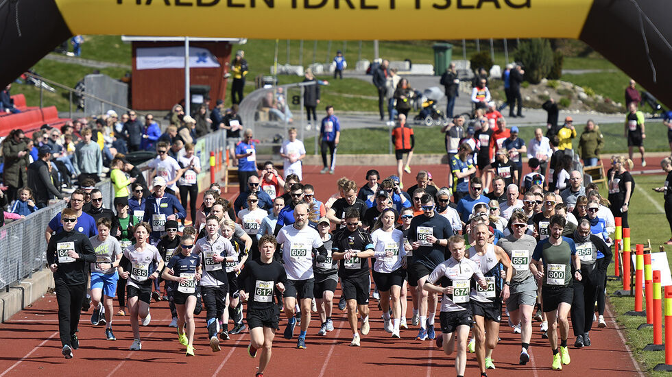 Halden Byløp arrangeres i år søndag 4. mai. (Foto: Bjørn Johannessen)