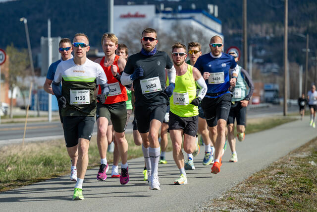 Et 10-kilometerstog. (Foto: Samuel Hafsahl)