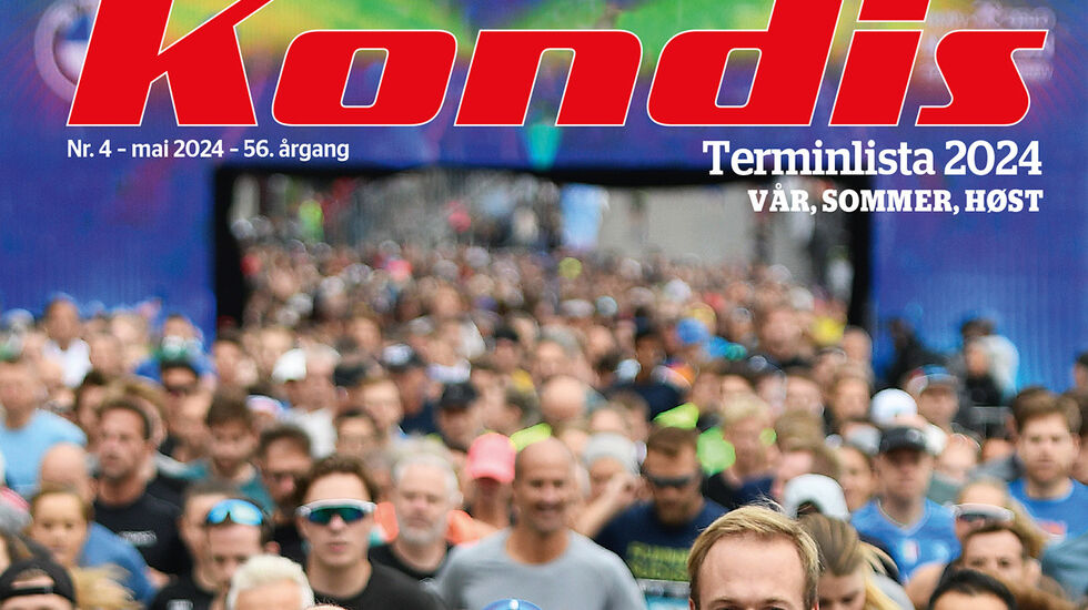 Terminlista til Kondis inneholder oversikt over mosjonsløp, sykkelritt og multisport fra mai og ut resten av året. (Foto: Bjørn Johannessen)