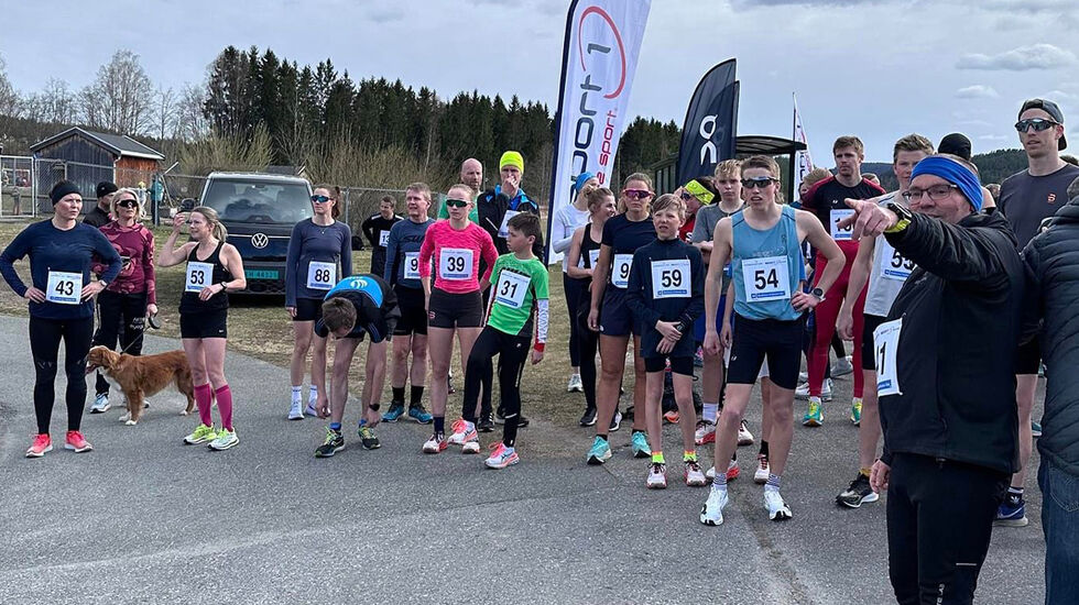 Det nærmer seg start for årets første løp. (Foto: Arrangøren)