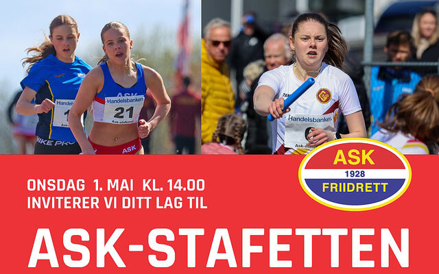 Det er igjen klart for spennende dueller i Ask-stafetten. (Foto/montasje: Arne Dag Myking)