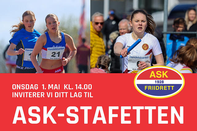 Det er igjen klart for spennende dueller i Ask-stafetten. (Foto/montasje: Arne Dag Myking)