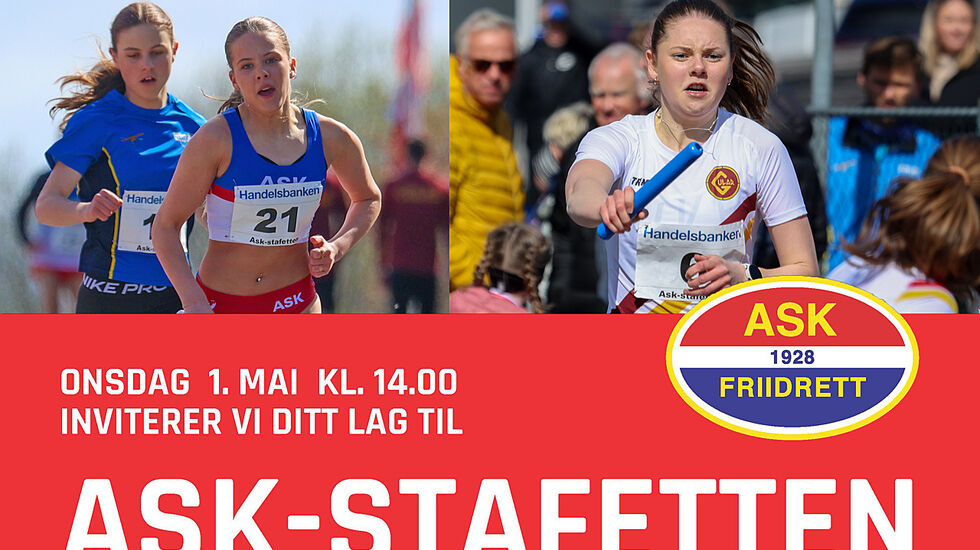 Det er igjen klart for spennende dueller i Ask-stafetten. (Foto/montasje: Arne Dag Myking)