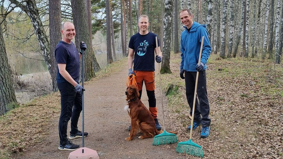 Løypemannskapet har lagt ned en stor innsats for å få løypa i sin beste stand, og med strålende værmelding ligger det an til tørre og fine forhold. (Foto: arrangøren) 