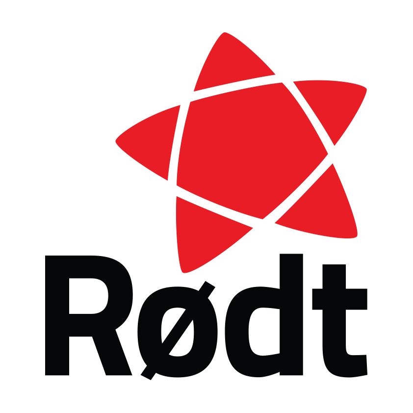 Rødt logo
