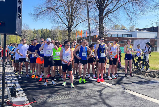 291 fullførende deltakere på tid på 5 km var en god økning fra i fjor. (Foto: Løpskonsult)