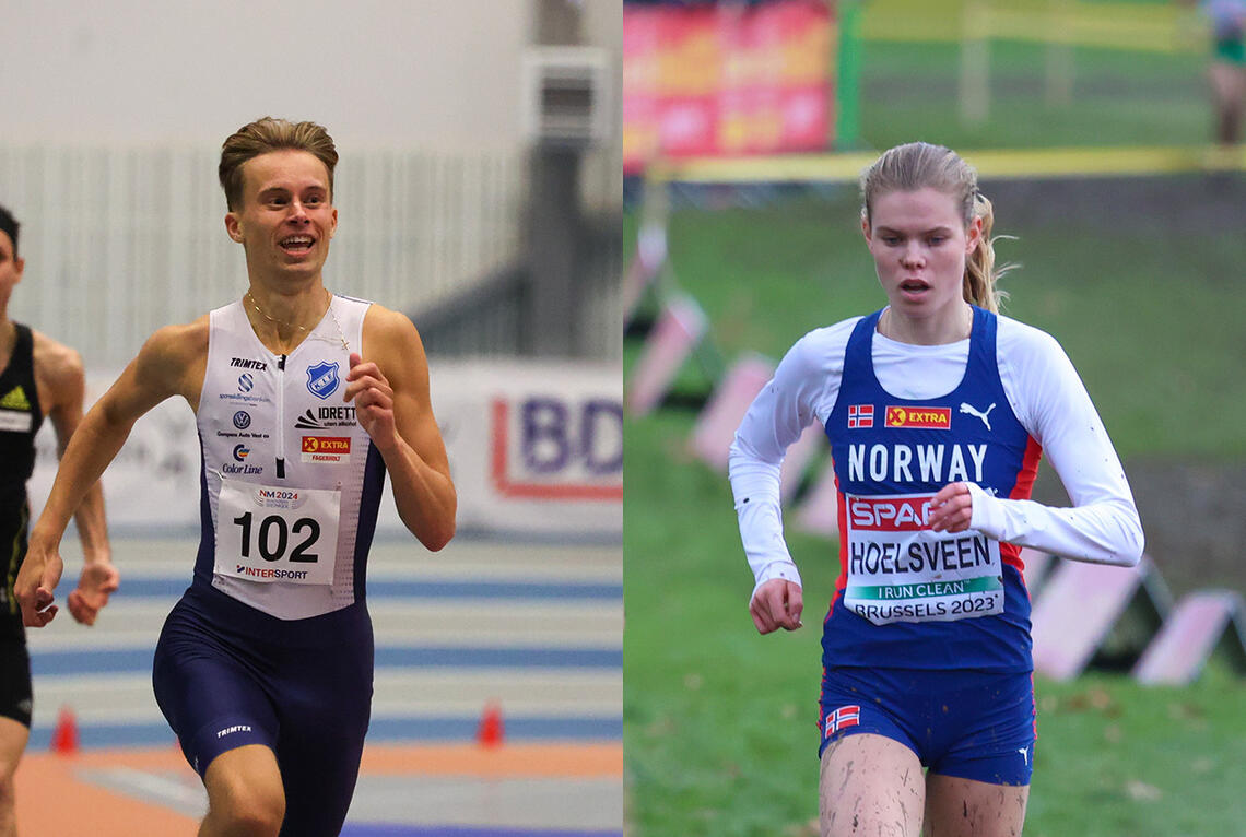 Både Sigurd Tvei og Malin Hoelsveen løp bra i Lyon. (Arkivfoto: Arne Dag Myking)