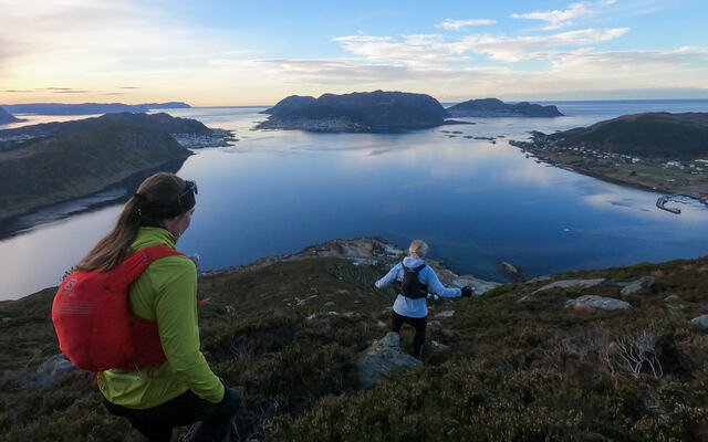 Stiløping Leinehornet i Herøy. (Foto: Martin Hauge-Nilsen)