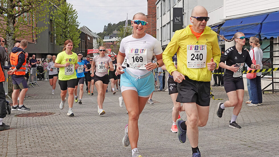Lørdag ble det arrangert en vellykket Løpsfest på Stord. (Foto: Thomas André Hjelmen)