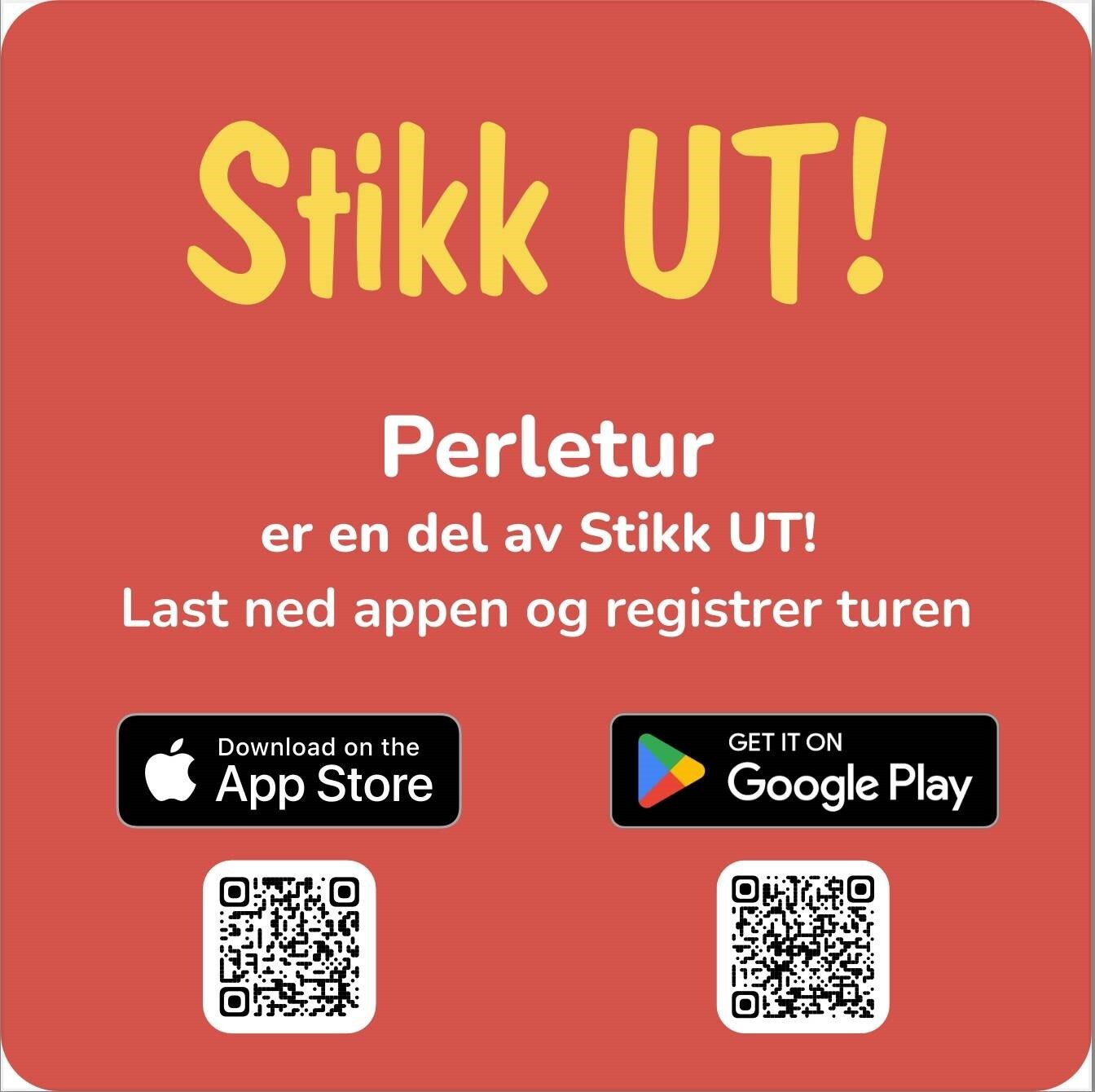 QR-kode for appen Stikk Ut!