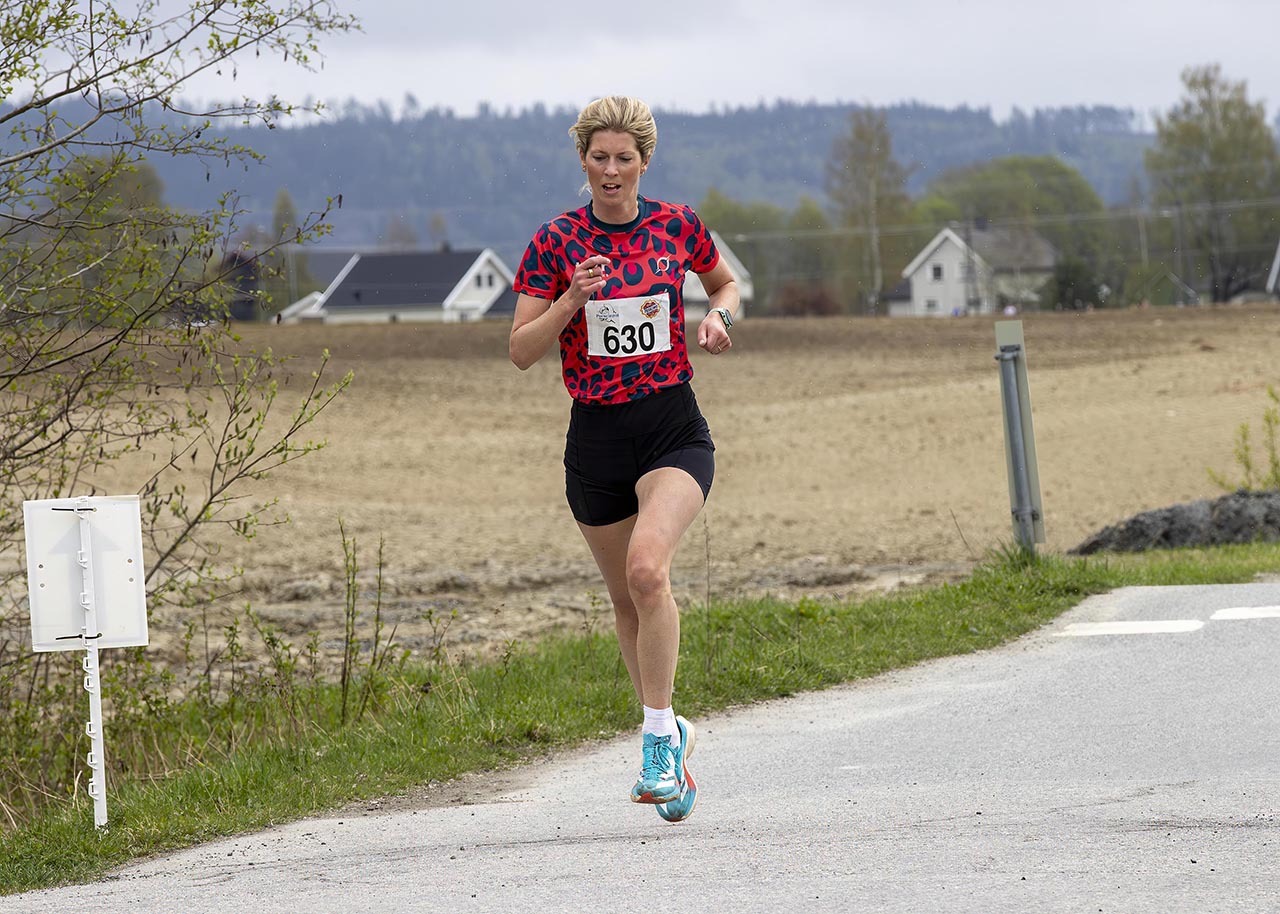 Live Lindemark fra Oslo vant 5 km i kvinneklassen på 18.21.jpg