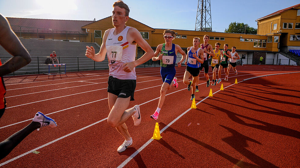 Her er frå eit tidlegare Arne Risa Classic-stemne. Marius Vedvik stiller også i år. (Foto: Arne Dag Myking)