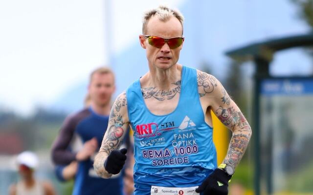 Bjørn Tore Kronen Taranger var full av rosende ord om rosenes by etter seieren og rekorden i Molde. (Foto: Stig Hole)