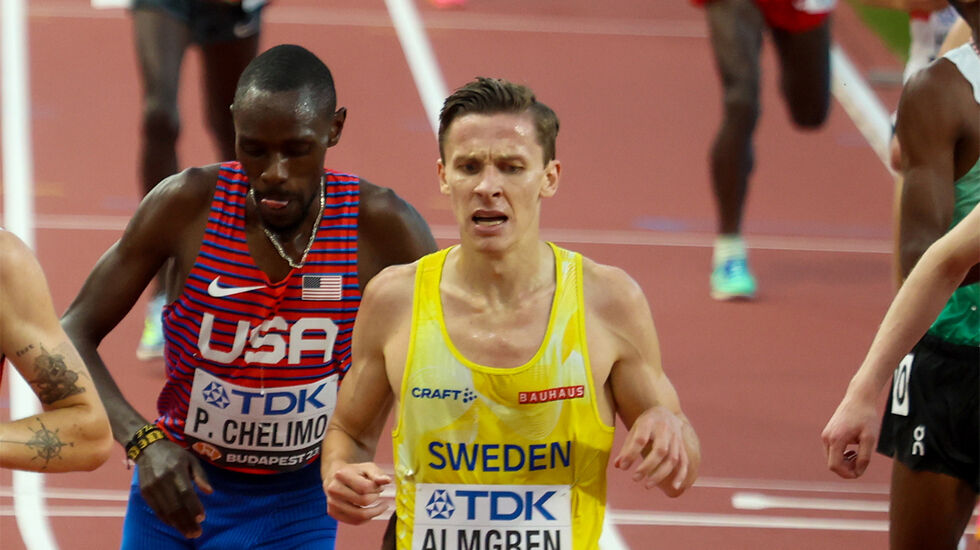 Andreas Almgren slo både fire norske løpere og en så merittert kar som amerikanske Paul Chelimo på kveldens 5000 m. (Arkivfoto: Arne Dag Myking) 