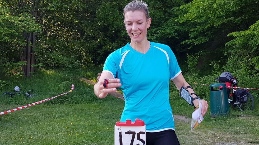 Nikoline Ekeberg Schjerve mot mål. (Arkivfoto: Stein Arne Negård)