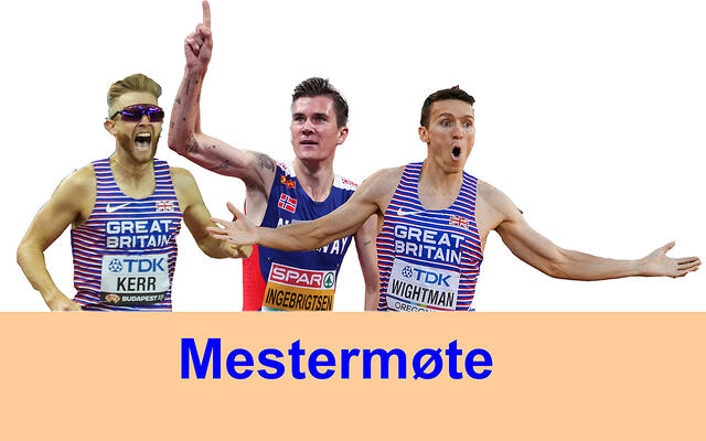 Josh Kerr ble verdensmester på 1500 meter i 2023, Jake Wightman tok samme tittel i 2022. Begge gangene var de så vidt foran Jakob Ingebrigtsen. (Foto: Arne Dag Myking/Wikipedia/Erik van Leeuwen)