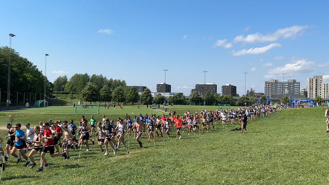 Grefsenkollen Opp starter flatt, men det går veldig snart oppover. Søndag er det klart for ny syrefest i bakkene opp mot Grefsenkollen. (Foto: Tom-Arild Hansen)