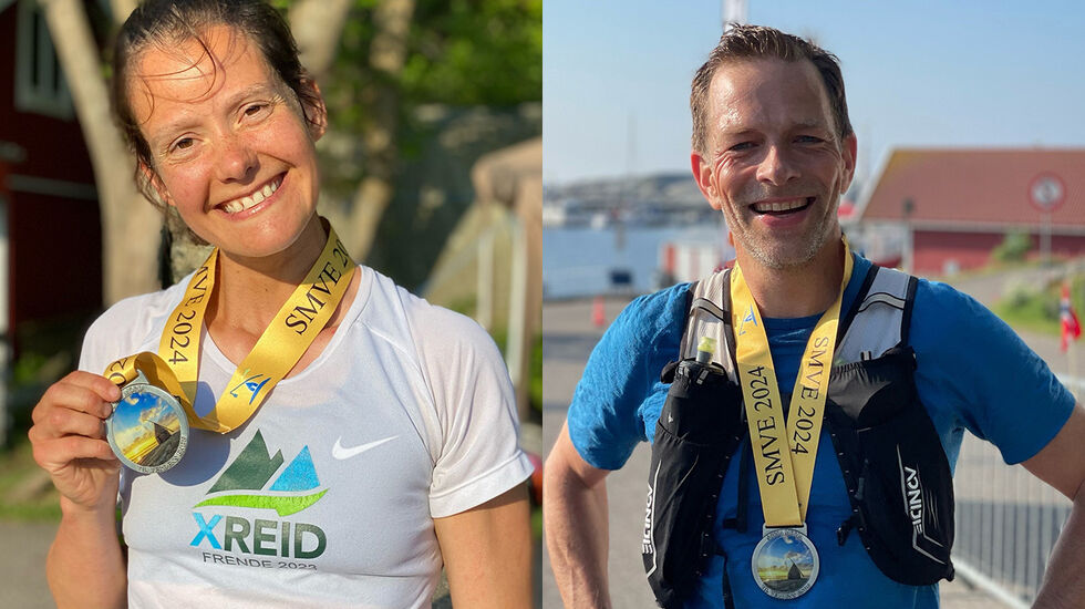 Kristin Solbakken ble totalvinner ipå 100 miles, mens Harald Bjerke vant herreklassen. (Foto: arrangøren)