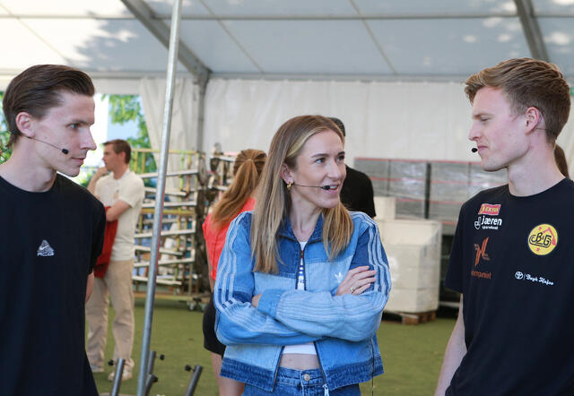 Pressekonferanse foran Bislett Games