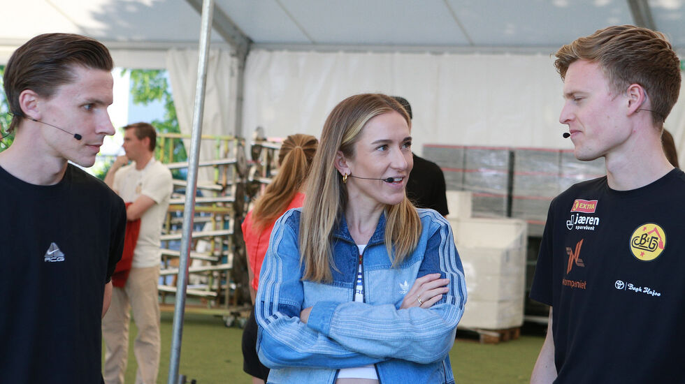 Pressekonferanse foran Bislett Games