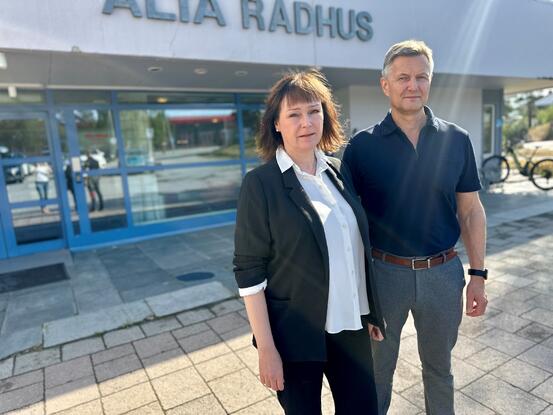 Monica Nielsen og Oddvar Konst.