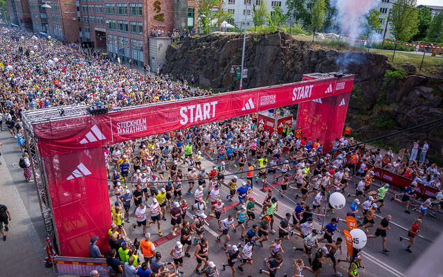 Stockholm maraton. (Foto: Stockholm maraton)
