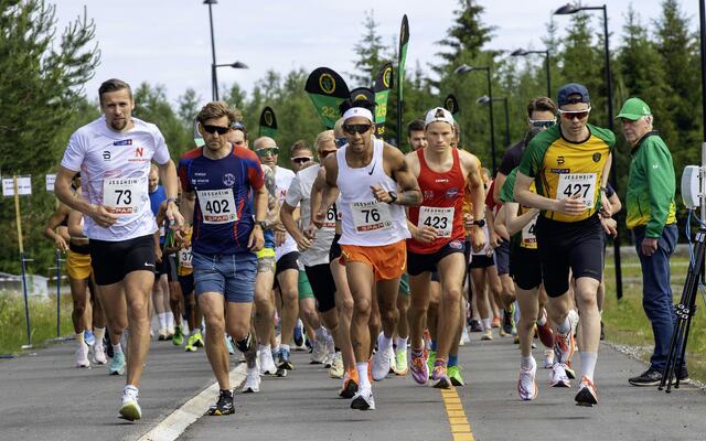 Janis Arsenikovs (73), Espen Værnes( 402), Ken Moon-At (76), Gjermund Lundemo Syvertsen (423), Thomas Roth (427). (Foto: Bjørn Hytjanstorp)