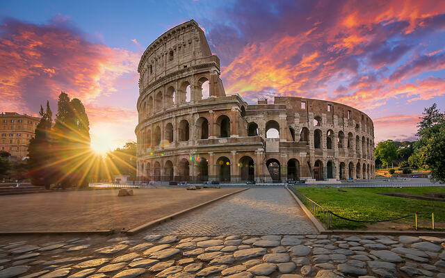 Colosseum var selve kjernen i Romerriket, det var et symbol på erobring og dominans, og skulle fortelle at livet er en kamp. (Foto: iStock/Frederic Prochasson)