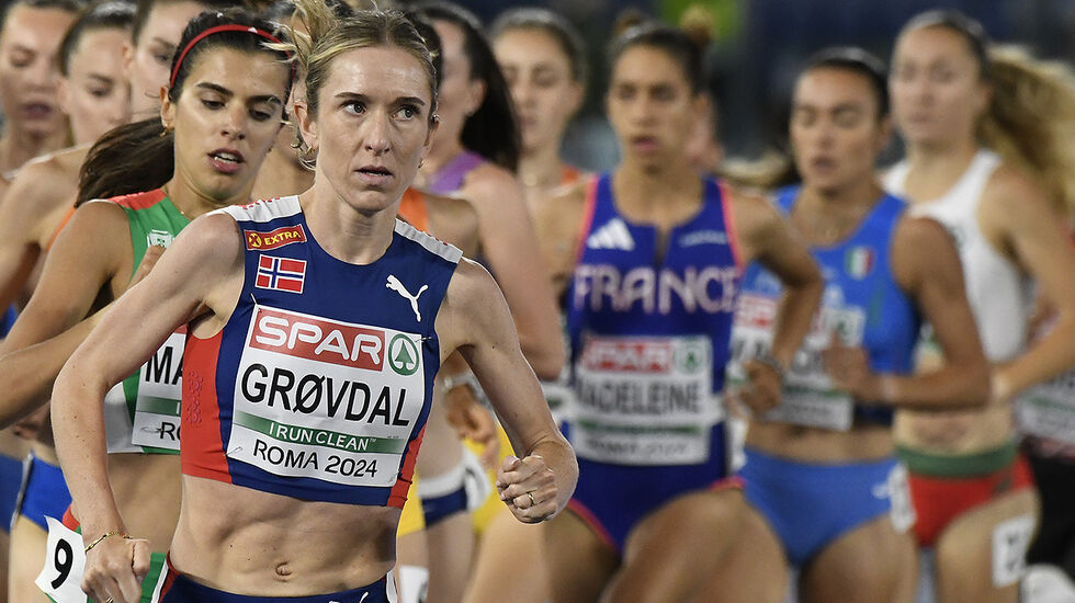Karoline Bjerkeli Grøvdal drar feltet