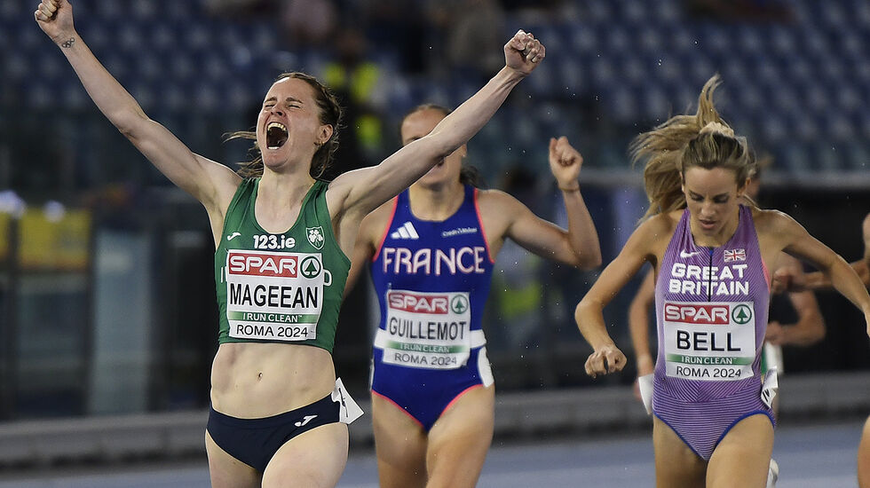 Ciara Mageean jubler
