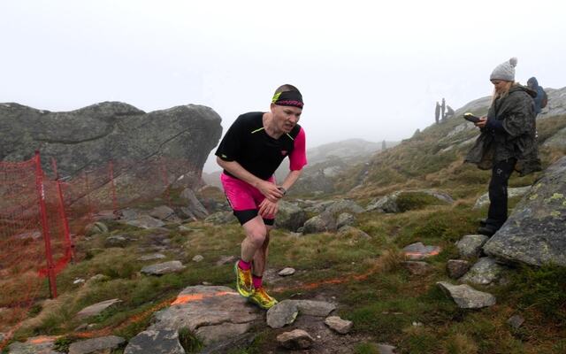 Finn Isaksen tok ut det aller siste og vant med god margin. (Foto: Per Inge Fjellheim)