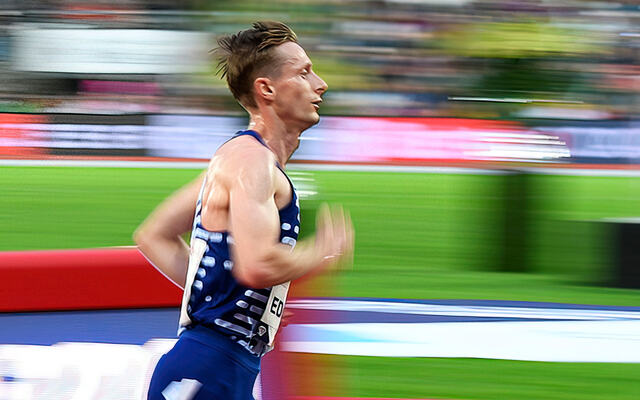 Tjalves Ferdinand Kvan Edman er den mest profilerte av de norske utøverne som deltar i Europacupen i terrengløp for klubblag. (Foto: Bjørn Johannessen)