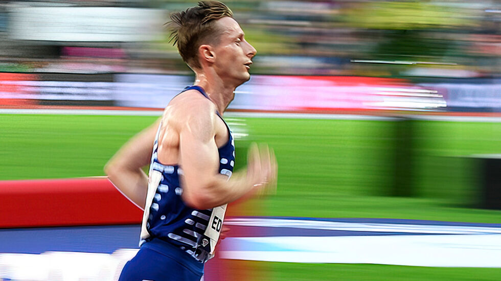 Tjalves Ferdinand Kvan Edman er den mest profilerte av de norske utøverne som deltar i Europacupen i terrengløp for klubblag. (Foto: Bjørn Johannessen)