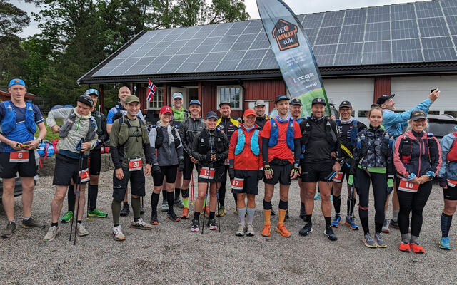 Spente deltakere før start. (Foto: Arrangøren)