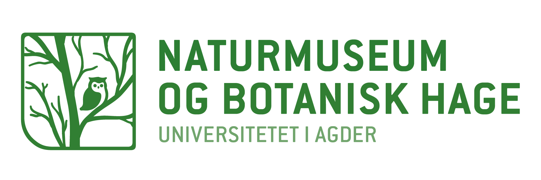 Logo for naturhistoriskmuseum og botanisk hage