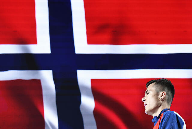 Jakob Ingebrigtsen begynte sin lærings- og treningsprosess tidlig. Nylig tok han to EM-gull i friidrett. (Foto: Bjørn Johannessen)
