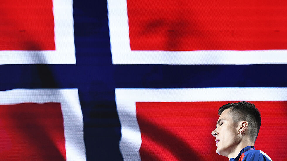 Jakob Ingebrigtsen begynte sin lærings- og treningsprosess tidlig. Nylig tok han to EM-gull i friidrett. (Foto: Bjørn Johannessen)