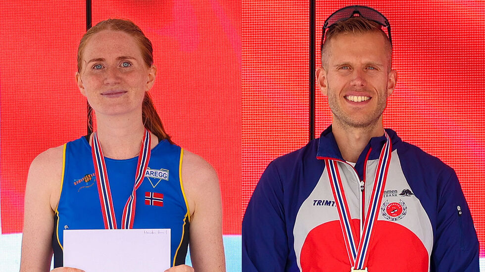 Lina Rivedal og Frode Stenberg