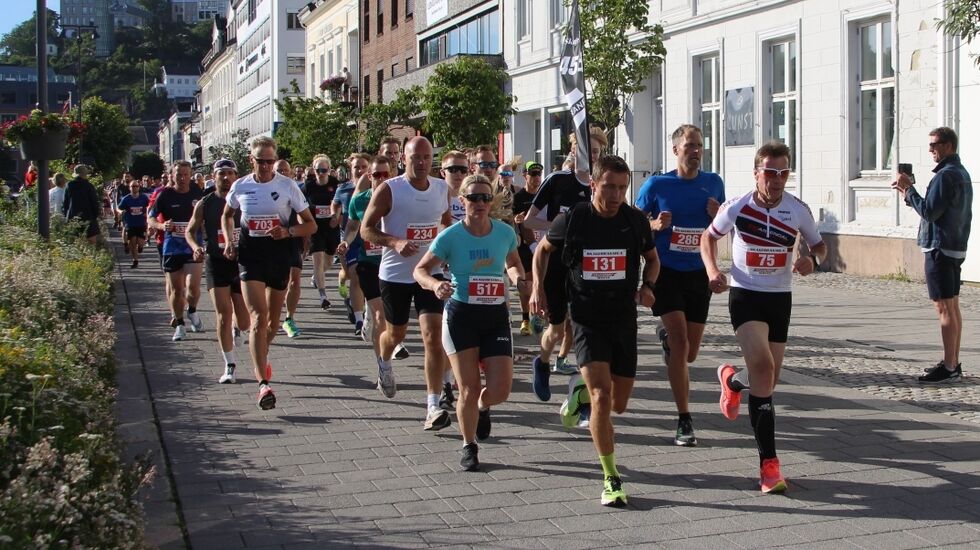 Skagerrakmila er et klassisk byløp i kontrollmålt løype. (Foto: M. H. Nielsen) 