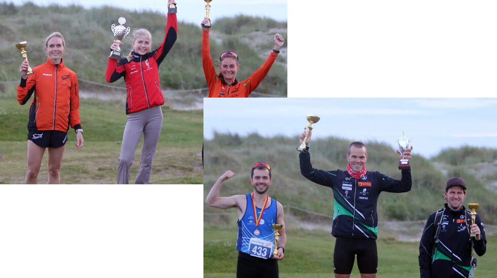 Mia Bø og Silje Torsvik ble best blant kvinnene på lik tid, med Helena Hope på 3.plass.  Andreas Penne Nygård vant løpets vandrepokal etter å ha vunnet løpet 3 år på rad. På de neste plassene fulgte Andre Puntervold Pereira og Sivert Hebnes. (Foto: Trine Nessler Wicjmann)