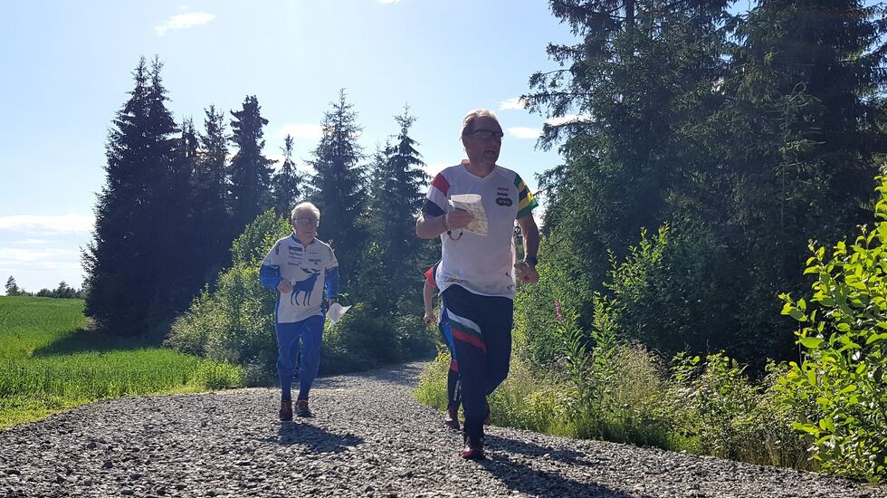 Morten Stenberg ut fra start. (Foto: Stein Arne Negård)