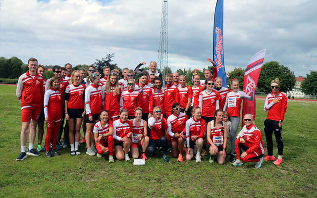 Bratsberg IL vant både dameklassen og Mixklassen under St. Olavsloppet 2024. (Foto: St. Olavsloppet på Facebook)
