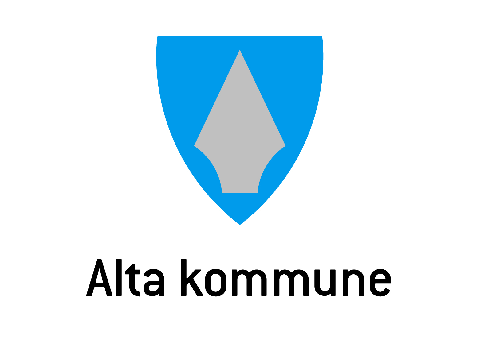 Kommunevåpenet sentrert