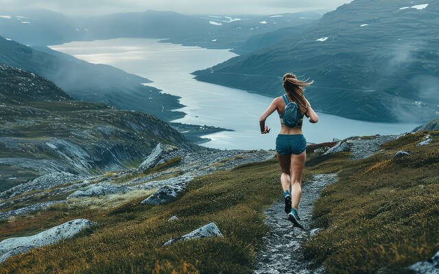 Bli med på høydemetersanking og få både naturopplevelser og super trim! (Illustrasjon: Tom-Arild Hansen)