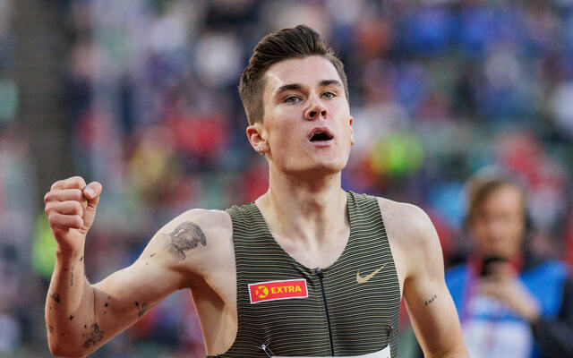 Jakob Ingebrigtsen imponerer stadig. Nå med ny utrolig europeisk rekord. Her fra Bislett Games i 2023. (Foto: Sylvain Cavatz)